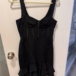 Jonathan Simkhai Black Mini Dress